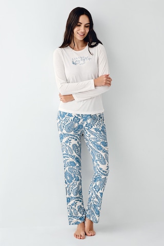 Pierre Cardin Kadın Krem Pijama Takımı Pc9074-s-v1 Krem
