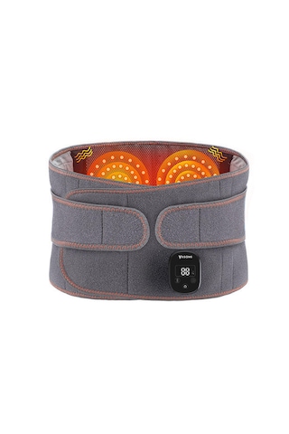 Yasomi Belmo Isıtma ve Titreşimli Dijital Ekran Şarjlı Bel Masaj Cihazı