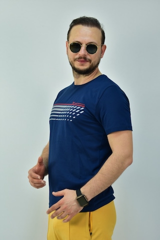Escetic Erkek Royal Slim Fit T-Shirt-3290