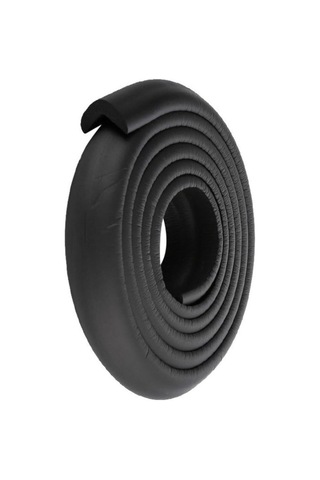 Agubugu Baby - Kauçuk Kenar Koruyucu  - Siyah 2 Mt.