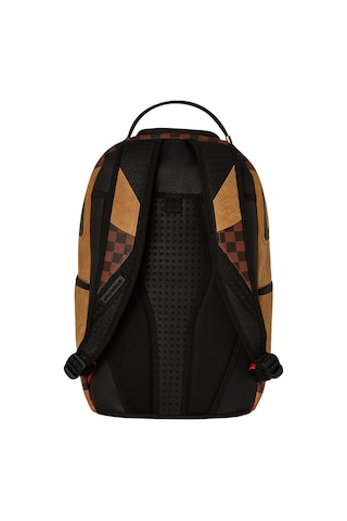 Sprayground Henny Raceway Graff Sırt Çantası, Polyester, Suya Dayanıklı, Şık Ve Dayanıklı Tasarım Kahverengi