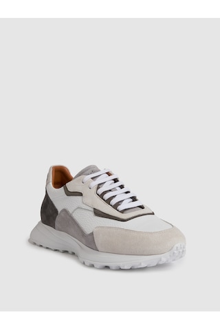 Cacharel Beyaz %100 Deri Sneaker Ayakkabı
