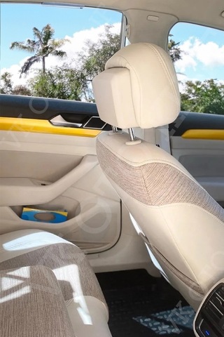 Vk Auto Volkswagen Passat B8 Araca Özel Koltuk Kılıf Kemik Beyazı