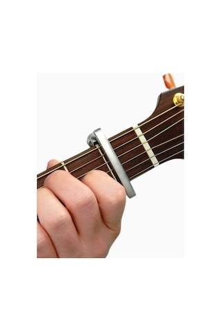 D'addario Planet Waves Ns Capo Pro, Ayarlanabilir Gerilimli Profesyonel Kapo Telli Çalgı Aksesuarları Gümüş