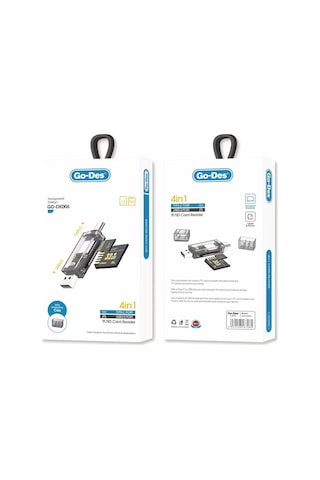 Go Des GD-DK006 Type-C SD-Micro SD Hafıza Kart Okuyucu