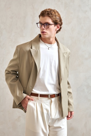 Hyman Erkek Oversize Blazer Ceket Haki