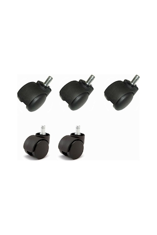 Depolife Kromaj Yönetici Ofis Çalışma Koltuğu İçin Kromaj Yıldız Ayak Teke