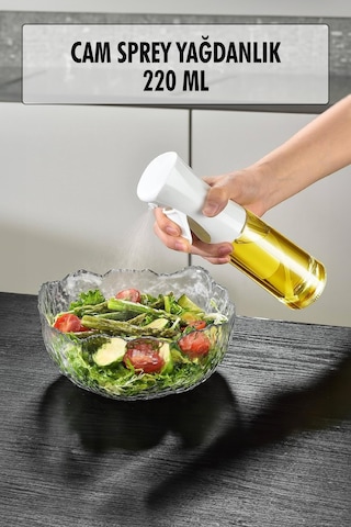 Cam Sprey Yağdanlık Beyaz 220 Ml Karışık Renkli