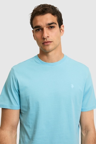 U.s. Polo Assn. Erkek Aqua Tişört Basic 50326953-vr007