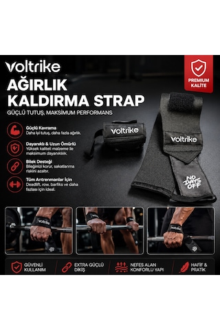 Voltrike Fitness Bilekliği Siyah Pro