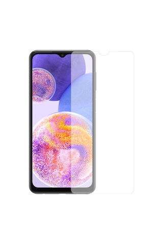 Samsung Galaxy A23 ile Uyumlu Temperli Ekran Koruyucu Kırılmaz Cam Ekonomik 5'li Paket
