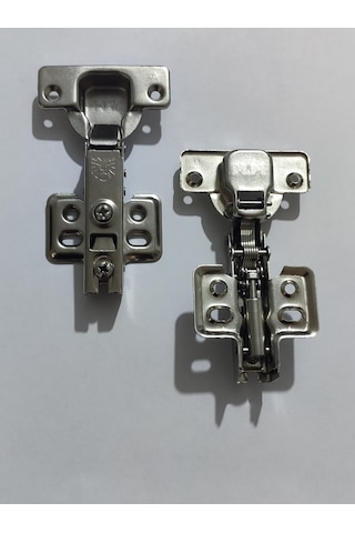 Frenli Pistonlu Menteşe Metal Düz Dolap Menteşesi