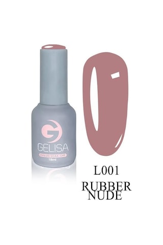 Gelisa Kalıcı Oje 18ml Rubber Nude L001 Diğer