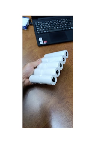 57x12 Termal Pos Rulosu. 57 Cm 12 M X 10 Adet