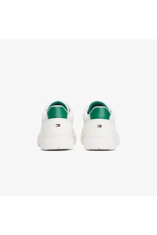 Tommy Hilfiger Low Top Mixture Erkek Beyaz Sneaker Fm0fm05467 Beyaz