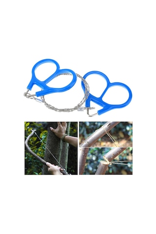 Hegi Paslanmaz Çelik Tel Testere, Kamp ve Cep Testeresi 63 CM