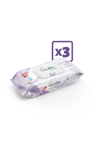 Mooncare Sensitive Islak Havlu 3x120