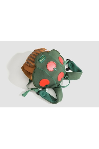 Anaokulu Sevimli Okul Çantası Yeşil