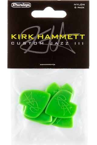 Jim Dunlop 47pkh3n Kirk Hammett Jazz Iıı 6 Adet Pena