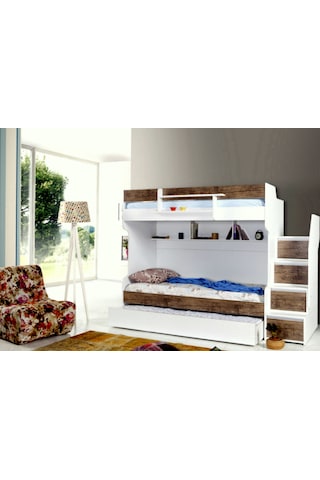 Setaymobilya Ranza, Ceviz Ranza, Cesur Ceviz Ranza, 3 Lü Merdivenli Ranza