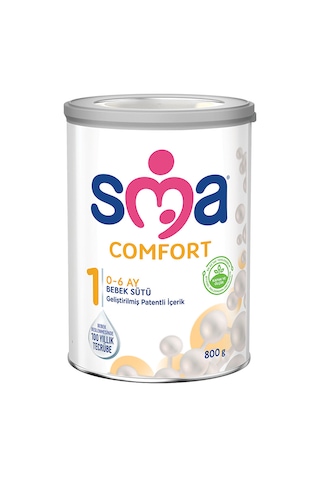 Sma Comfort 1 Bebek Sütü 800 G Sma Comfort 1 Bebek Sütü 800 G