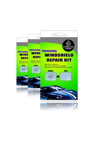 Ranyeek Araç Camı Onarım Seti - Çizik Ve Çatlakları Tamir Eden Dıy Enjeksiyonlu Reçinli Tamir Aracı