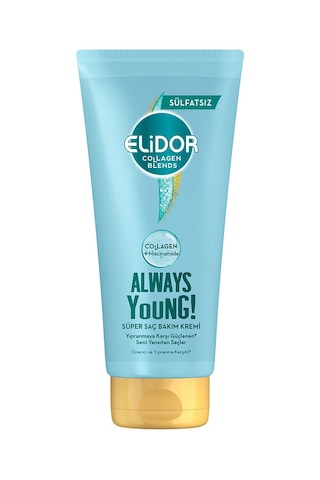 Elidor Sülfatsız Süper Saç Bakım Kremi Always Young 170 ML