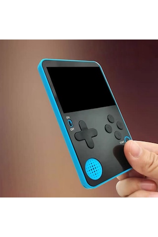 Vkemall K10 El Tipi Oyun Konsolu 2.4 İnç Renkli Ekran 500 Adet Klasik Oyun Dahil Yeşil