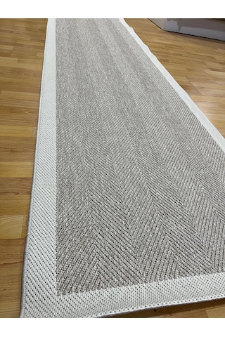 Optima Halı Sisal Serisi 5195-bej Krem Mutfak Koridor Salon Oturma Odası Halısı Bej - Krem