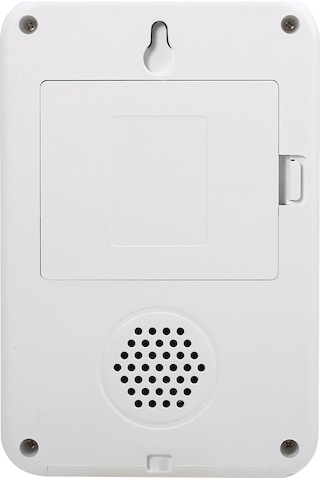 Ruicoo K3x Duvar Montajlı Entegre Isı Ölçer - Dokunmadan Entegre Sıcaklık Ölçümü, 6 Dilli Sesli Bildirim, 3 Renkli Alarm, 50 Kayıt Pil Yok