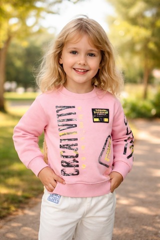 Almira Bebek Kız Çocuk Sweatshirt 3 Yaş Pudra Uzun Kol Pudra 3 Yaş Almira Bebek Kız Çocuk Sweatshirt 3 Yaş Pudra Uzun Kol Pudra 3 Yaş