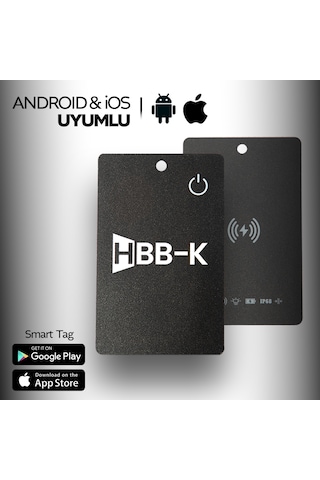 Hbb-k Apple Uyumlu iOS&android Akıllı Kart Siyah 2'li Paket