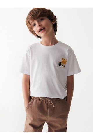 Nk Kids Erkek Çocuk Beli Paçası Lastikli Pantolon-13836-camel Camel