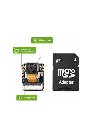 Esp32-s3 Sense 2.4ghz Wi-fi + Ble 5.0 Ov3660 Kamera Modülü Geliştirme Kartı