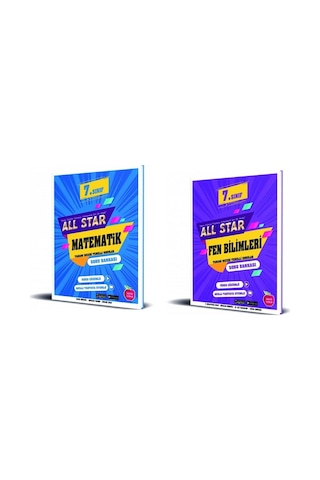 Newton Yayınları 7. Sınıf All Star Matematik Fen Bilimleri Seti