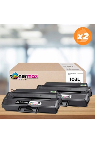 Samsung Ml-2955dw/ Mlt-d103l Uyumlu Toner 2'li Paket / Ml2950 / Ml2955 / Scx-4726 / Scx-4729 / Ml2951