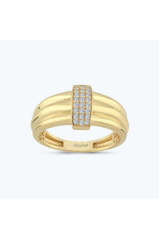Altınbaş Altın Taşlı Yüzük Ayz0579-y-25986 Çok Renkli