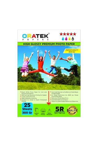 Canon Maxify Gx3570 Evertday Premium Parlak 13 x 18 CM Fotoğraf Kağıdı 300 G 25 Adet