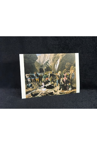 1983 Almanya Cehennem Vadisi Soygunu Überfall İm Höllental Schwarzwald Postcard Germany