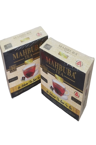 Mahbuba Gold 4 Kutu 100 Adet X 2gr Süzen Poşet Çay %100 Ceylon Tea Siyah Çay