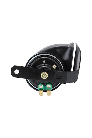 Springsun 12v Universal Su Geçirmez Salyangoz Klarnet - 130db Yüksek Ses, Abs+metal, Motosiklet-kamyon-araç Uyumlu, Siyah