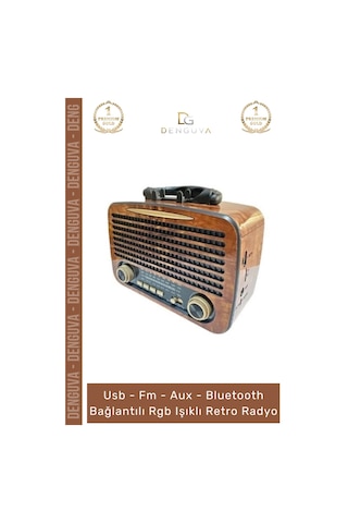 Radyo Everton Rt552 Bluetooth Nostalji Retro Usb Güçlü Şarjlı Radyo Mp3 Player Müzik Kutusu 93432607
