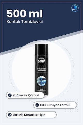 Kontak Yüzey Temizleyici Genel Bakım Spreyi 500 Ml Elektrik Konta