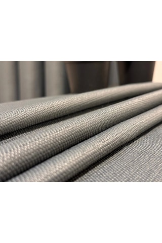 Nivemeshome Gri 140x220 Keten Masa Örtüsü Gri