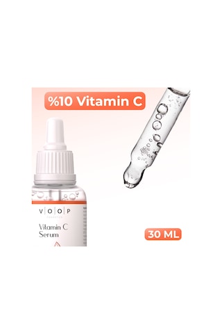 Voop Koyu Leke Karşıtı & Yoğun Aydınlatıcı Mini Vitamin C Serum 10 ML