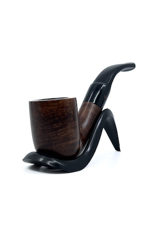 Şahin Kırmızı Yıldız Bent Billiard 9mm Filtreli Akrilik Saplı Pipo Mod Cha 808 - 237104