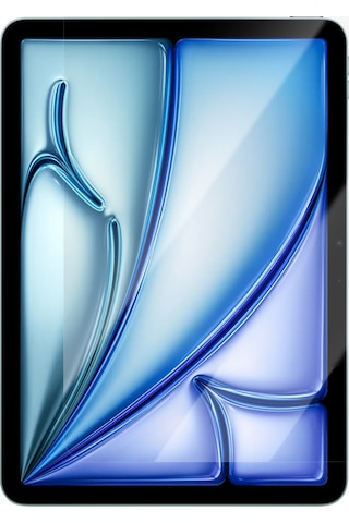Apple Uyumlu iPad Air 13 2024 Caseworld Steel Shield Serisi Temperli Cam Ekran Koruyucu Kurulum Kitli