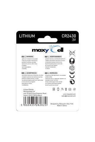 Maxycell 6 Adet 2430 Cr2430 Dl2430 3v Lityum Madeni Para Pilleri