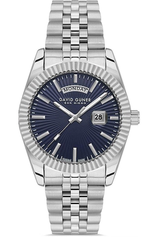 Davıd Guner Dg-9019ga-a3 Erkek Kol Saati. Gümüş