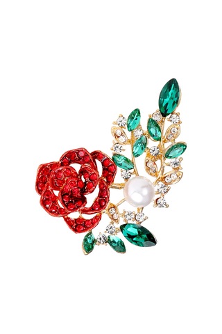 Bayanlar Ve Kızlar İçin Metal Tasarımlı Göz Alıcı Rhinestone Broş Pimi - Mükemmel Takım Elbise Emzirme Aksesuarı Veya Eşsiz Takı Hediyesi Çok Renkli
